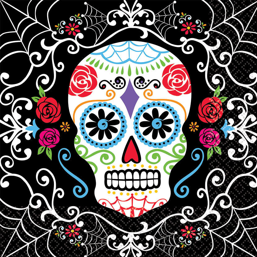 Day of the Dead Luncheon Napkins (36ct)