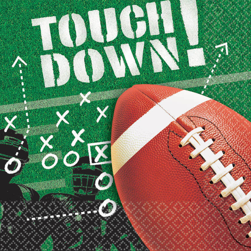 Football Frenzy Luncheon Napkins (100ct)