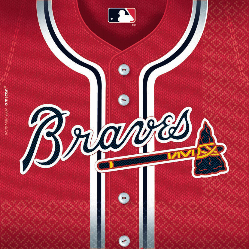 Atlanta Braves Luncheon Napkins (36ct)