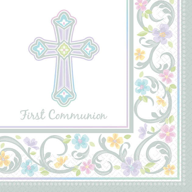 Blessed Day Communion Luncheon Napkins (36ct)