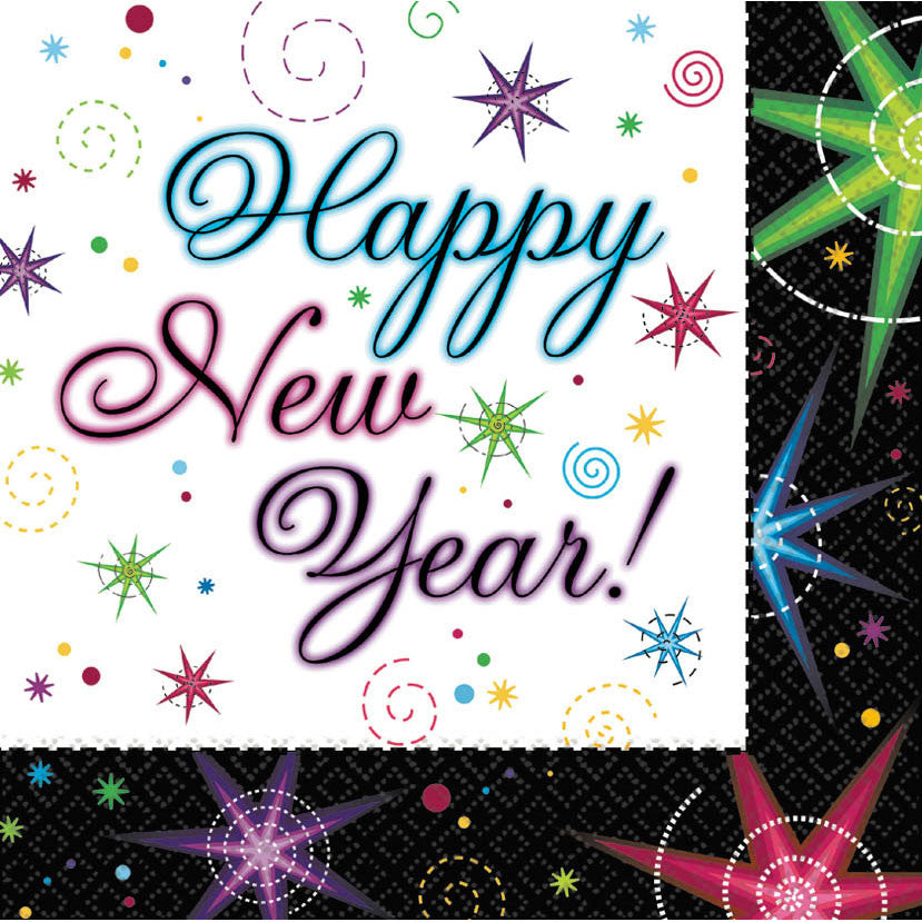 Night Lights Luncheon Napkins (100ct)