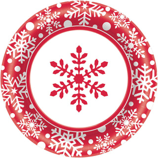 Winter Holiday Banquet Plates (40ct)
