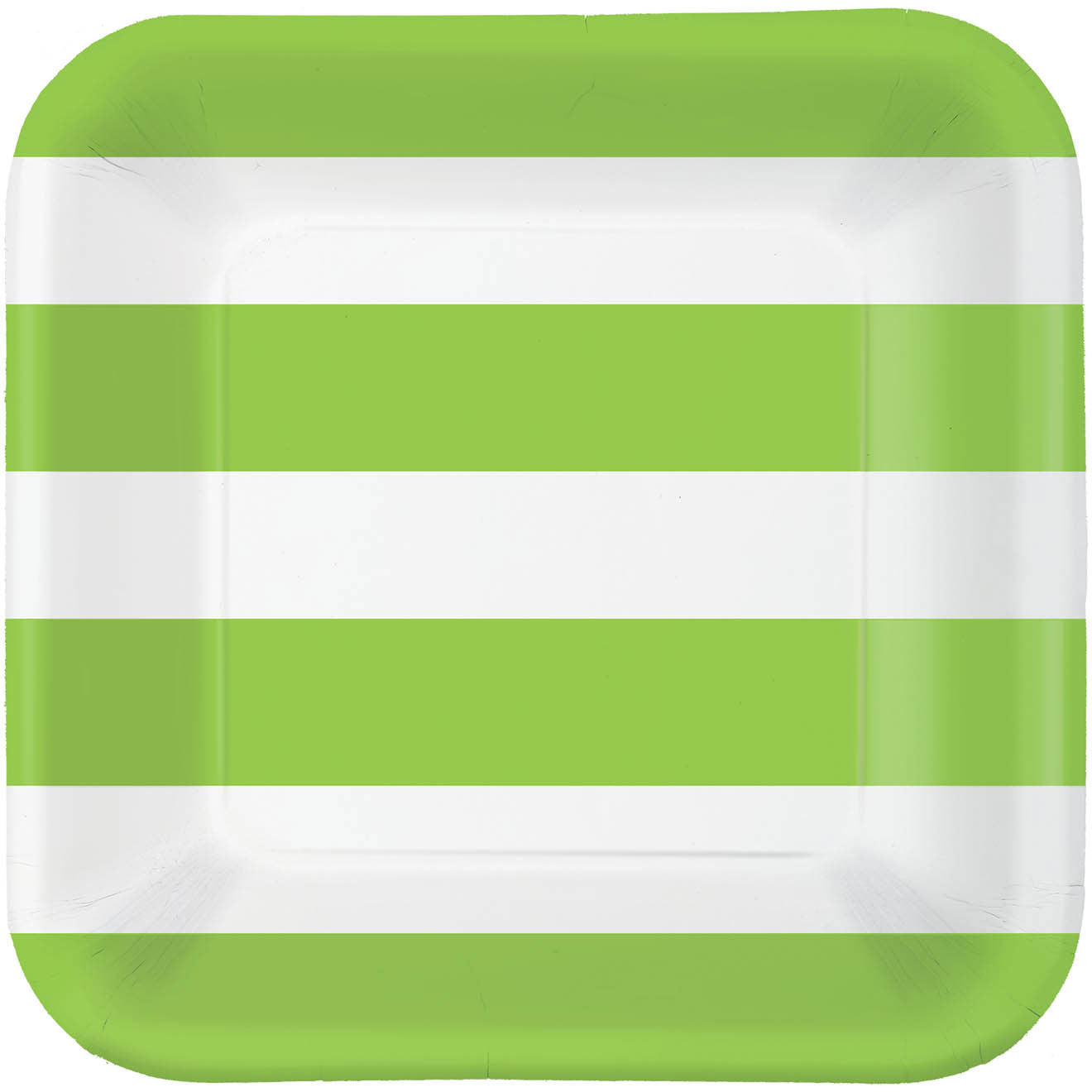 Kiwi Cabana Stripe Dinner Plates (40ct)