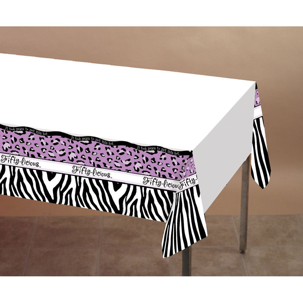 Fifty-licious Plastic Tablecover