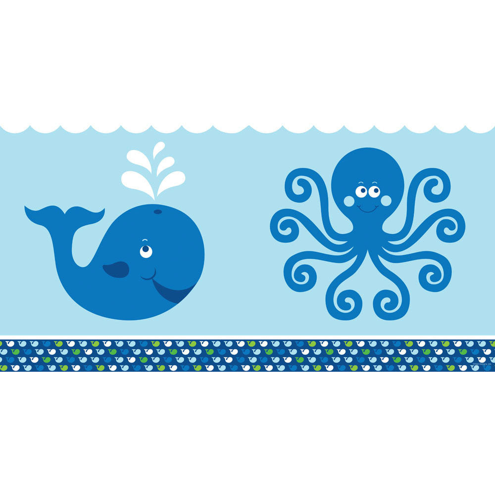 Ocean Preppy Boy Plastic Tablecover