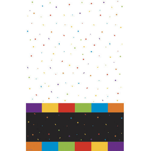 Birthday Milestones Plastic Tablecover