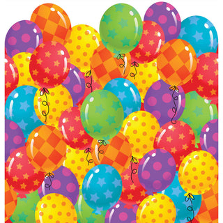 Balloon Patterns Plastic Tablecover