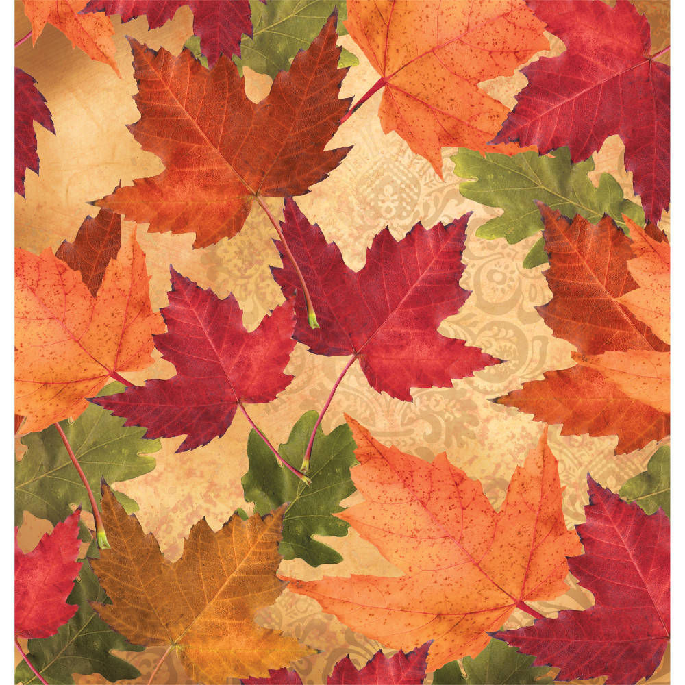 Autumn's Elegance Plastic Tablecover