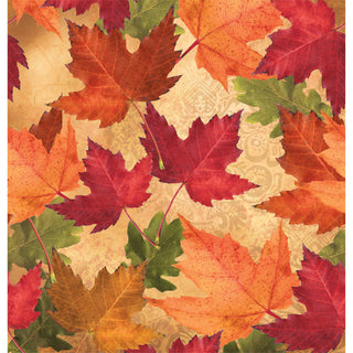 Autumn's Elegance Plastic Tablecover