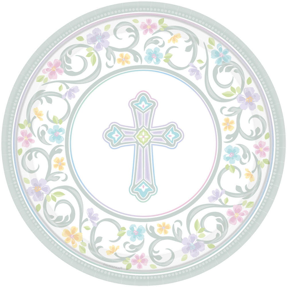 Blessed Day Banquet Plates (18ct)