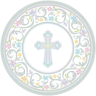 Blessed Day Banquet Plates (18ct)