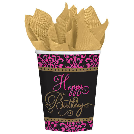 Born To Be Fabulous 9oz Paper Cups (18 ct)