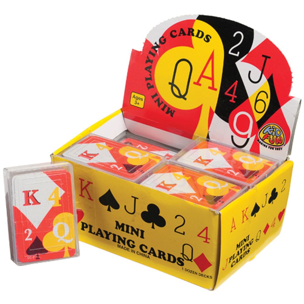 Mini Playing Cards (12ct)