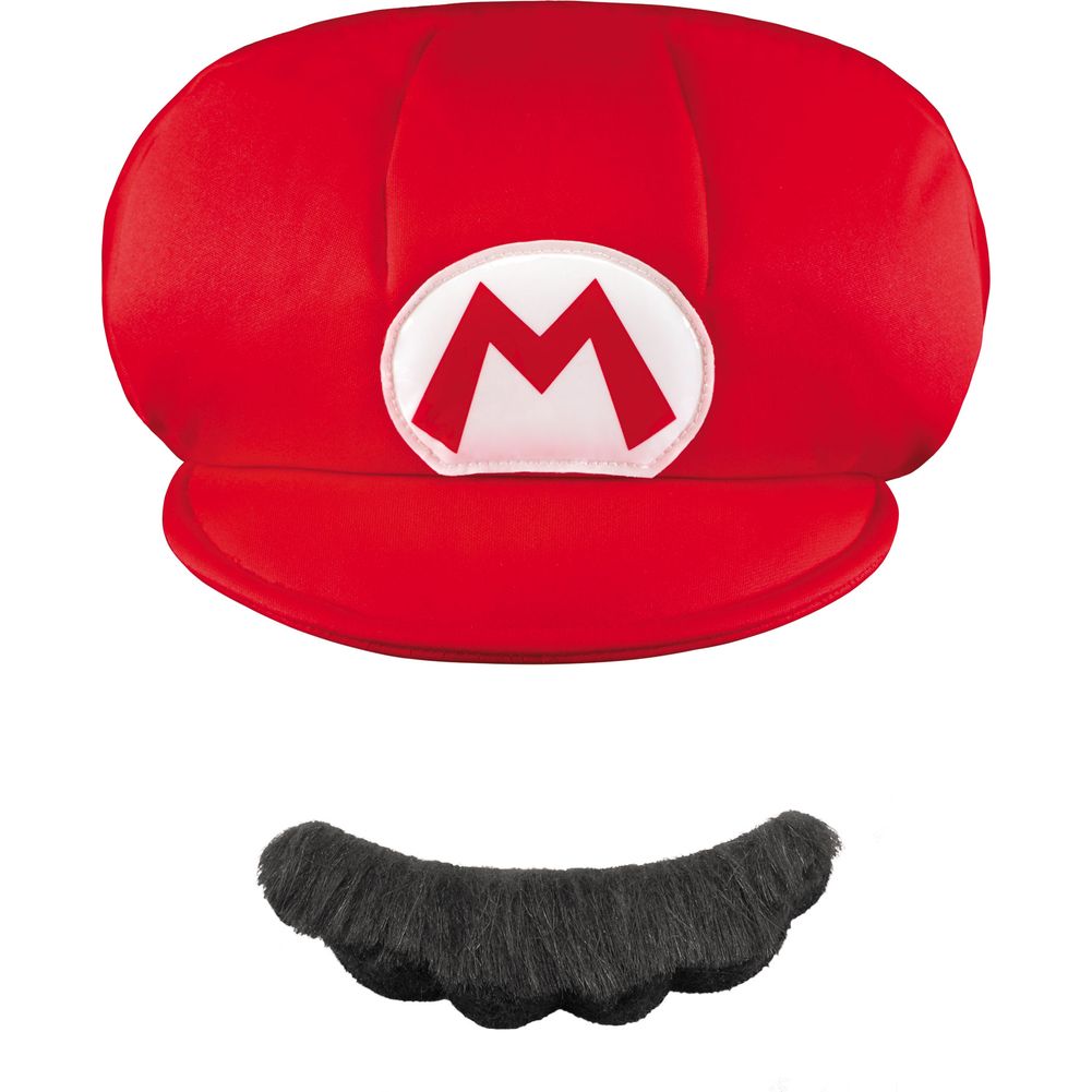 Mario Child Hat and Mustache