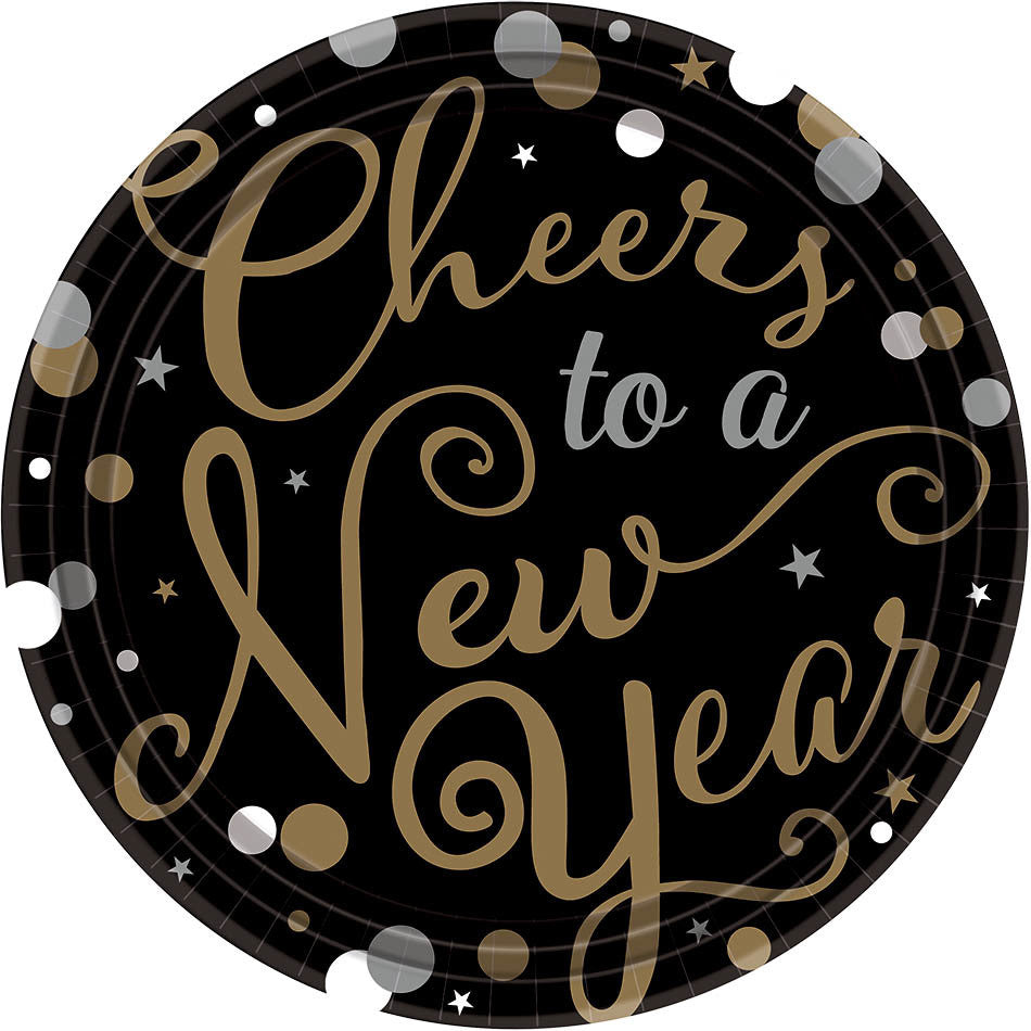 Confetti Celebration Dessert Plates (18ct)