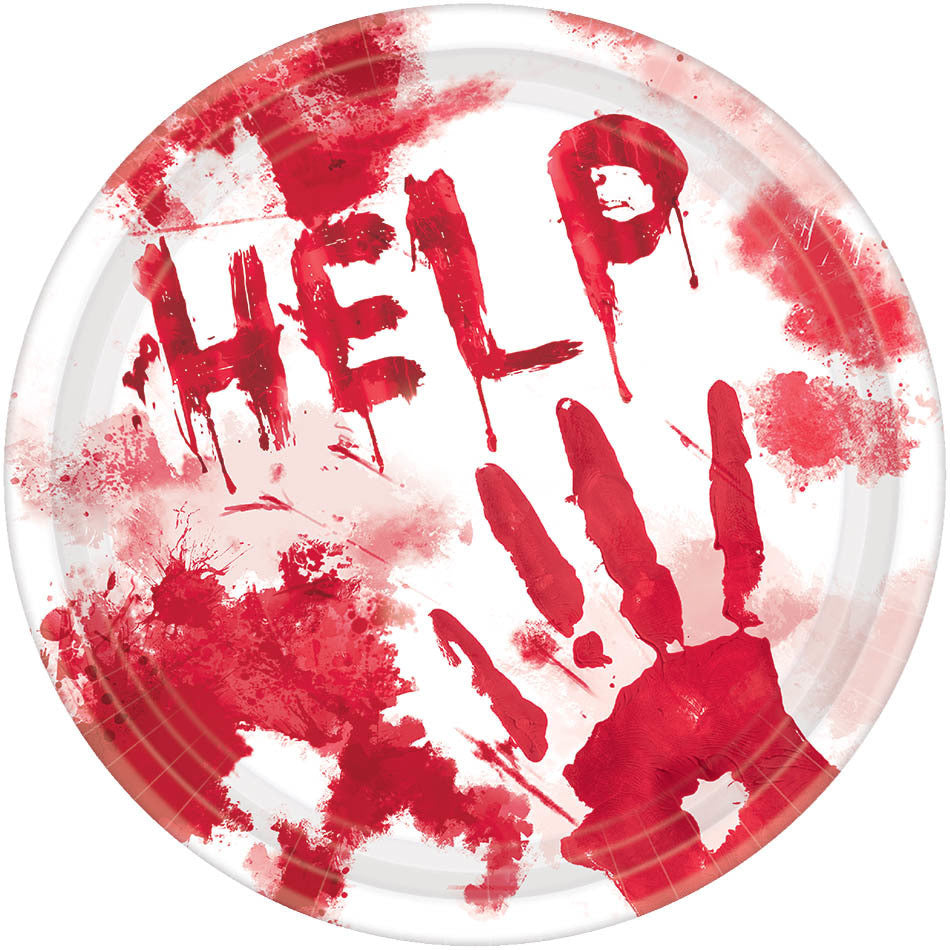 Bloody Good Time Paper Dessert Plates (18 ct)