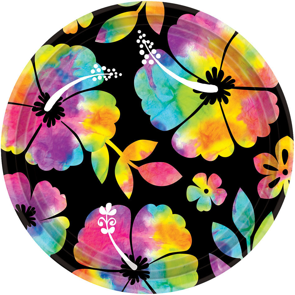 Neon Paradise Dessert Plates (18 ct)