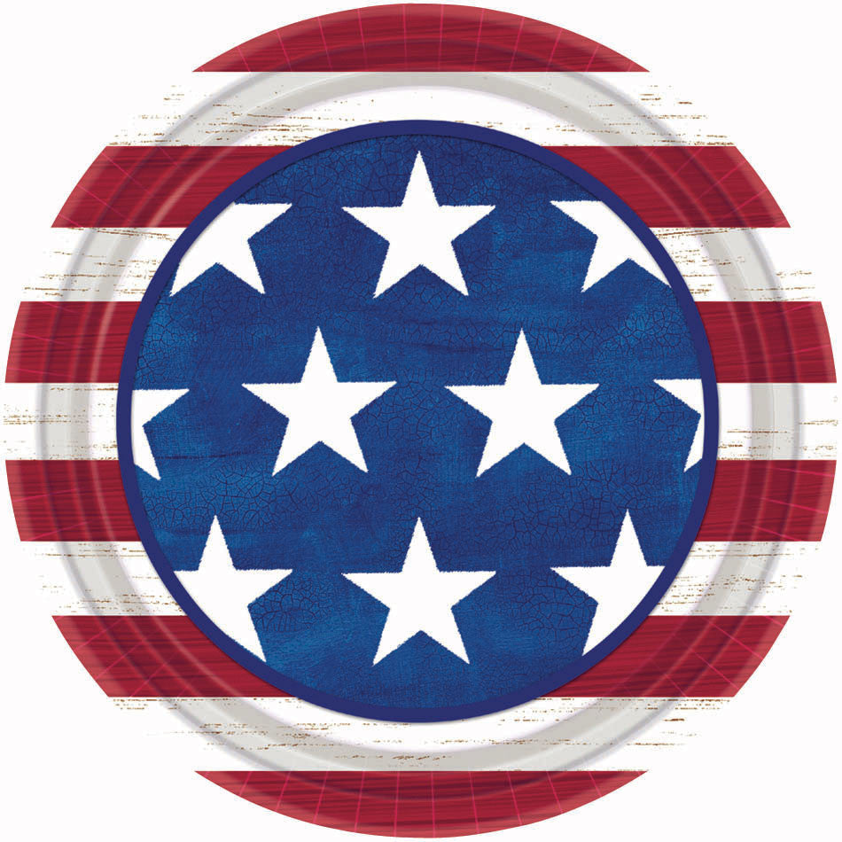 Americana Dessert Plates (50ct)