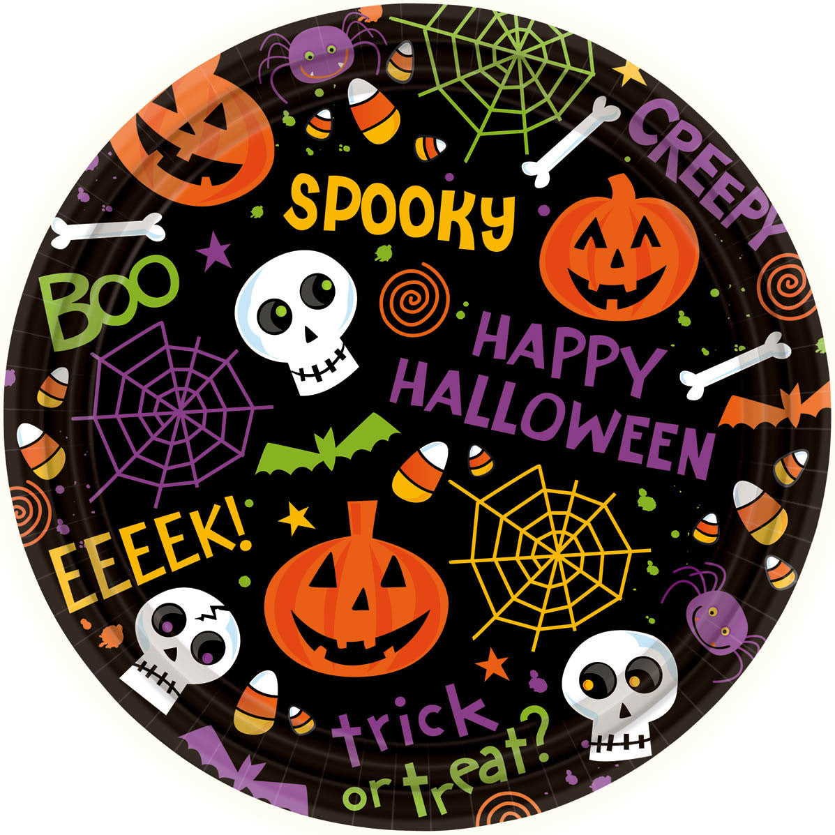 Spooktacular Dinner Plates (60 ct)