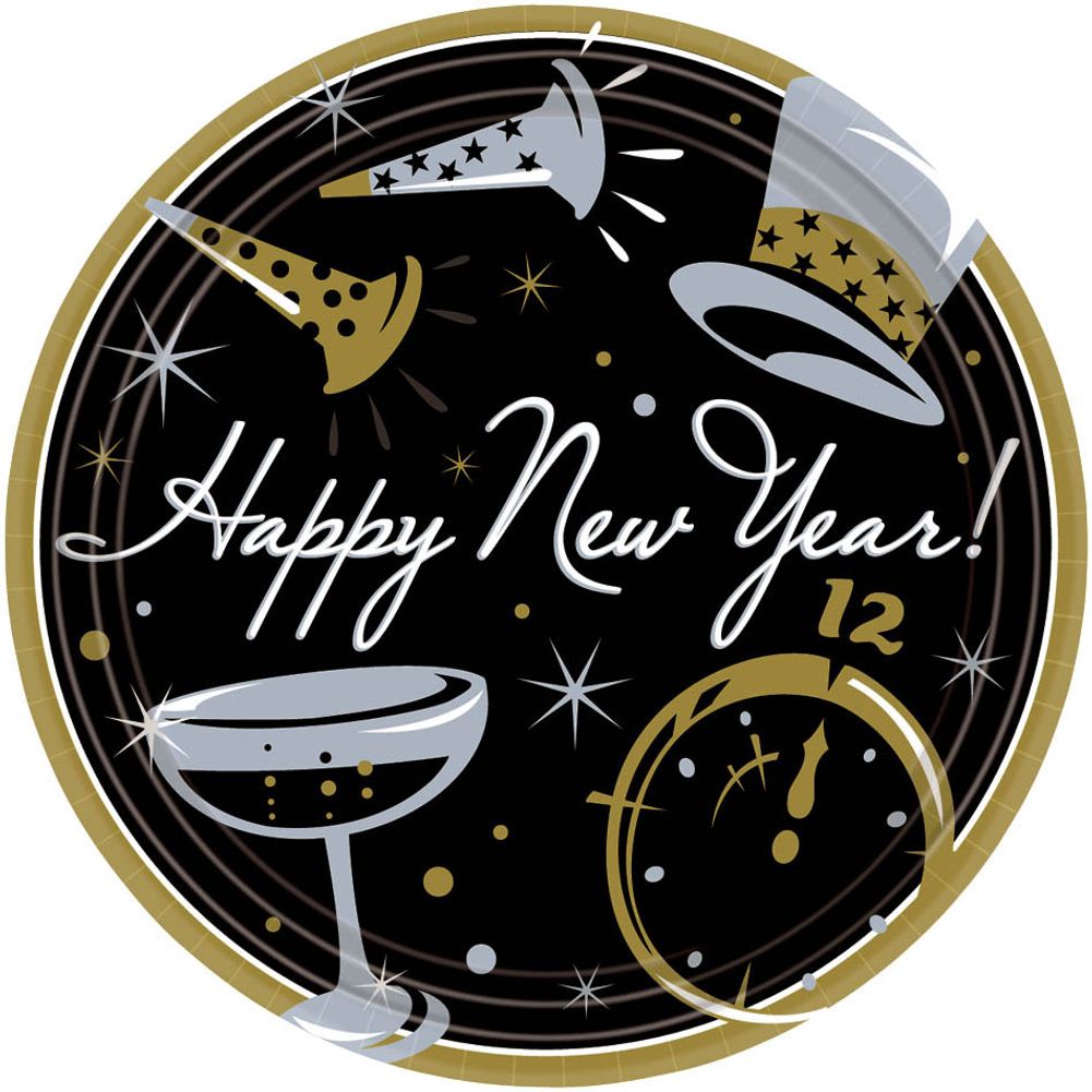 Black Tie Affair Dinner Plates (50ct)