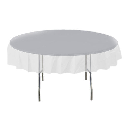 Clear Round Plastic Tablecover