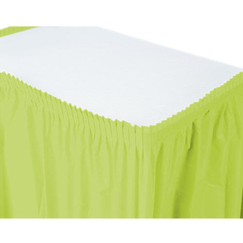Kiwi Tableskirt Plastic 14' X 29"