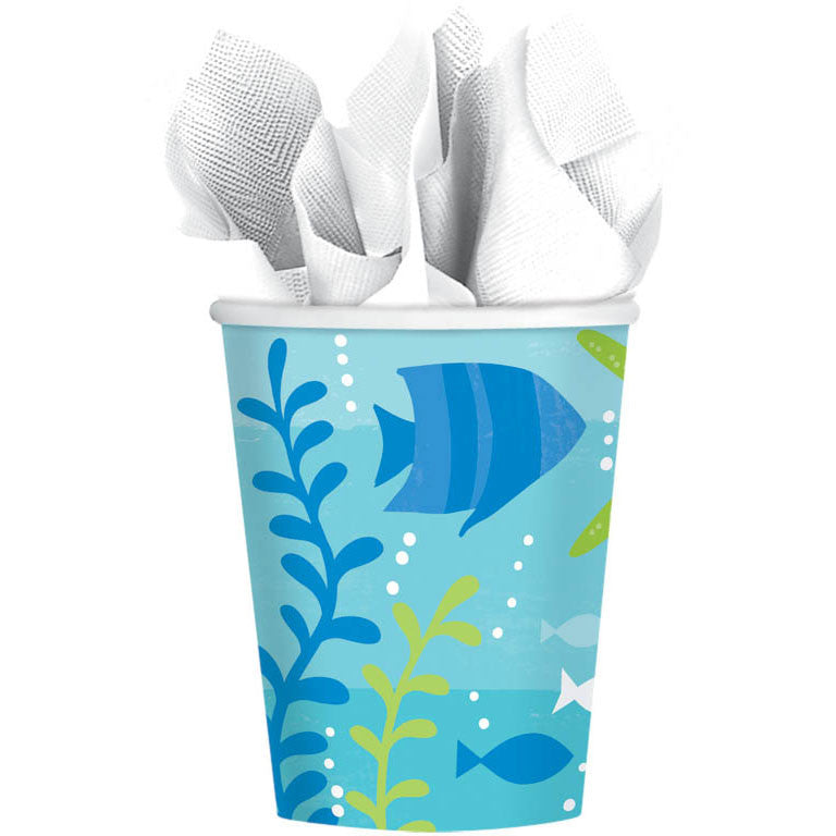 Summer Sea 9oz Paper Cups (18ct)
