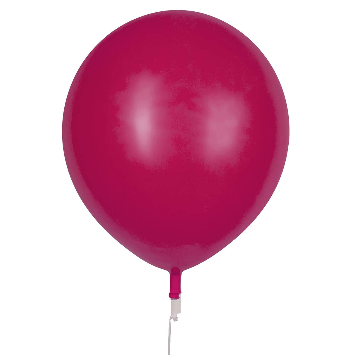 17" Valve and Ribbon Crystal Magenta Balloons (72ct)