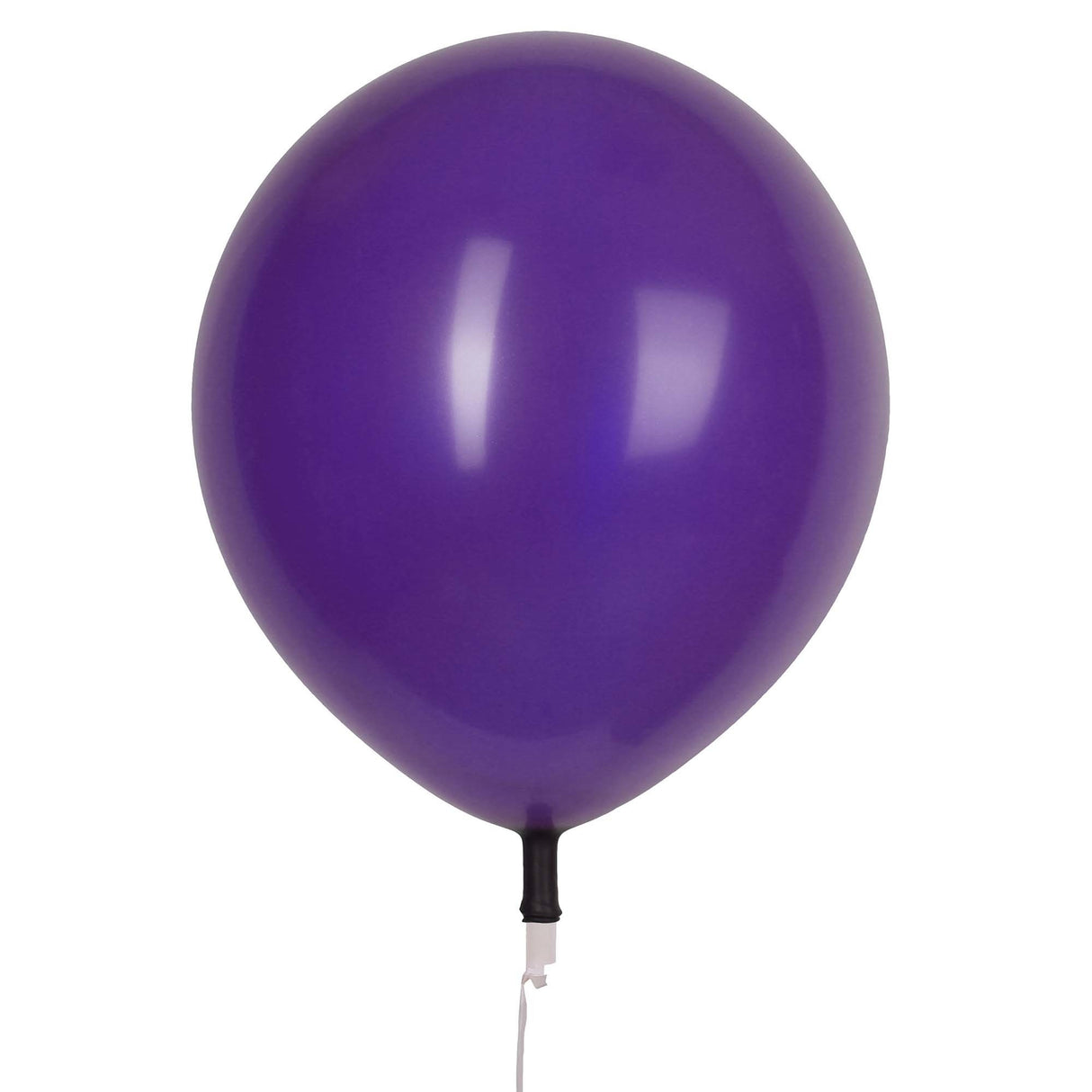 17" Valve and Ribbon Crystal Purple Balloons (72ct)