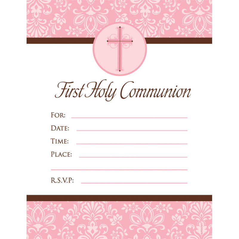 First Communion Invitation