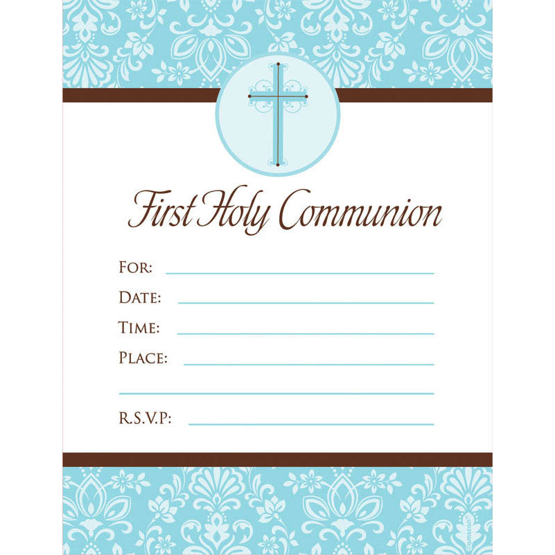 First Communion Invitation