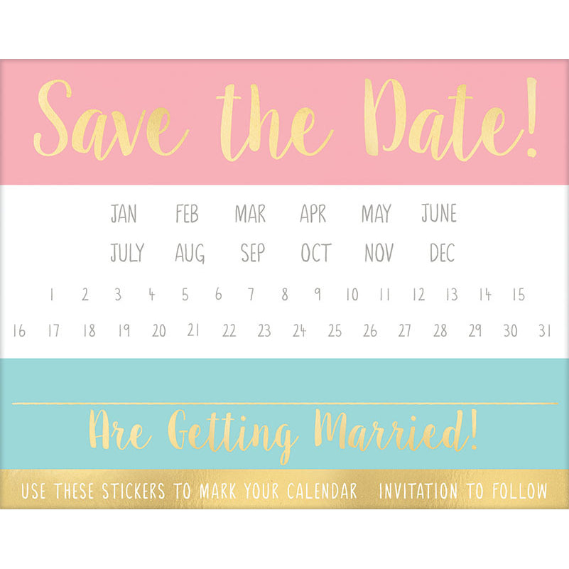 Save the Date Value Pack Invitations (8 ct)