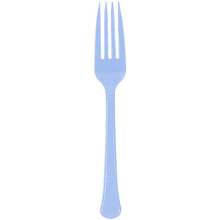 Pastel Blue Heavy Weight Premium Fork 20 ct