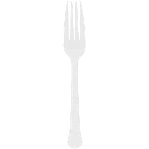 Clear Heavy Weight Premium Fork 20 ct