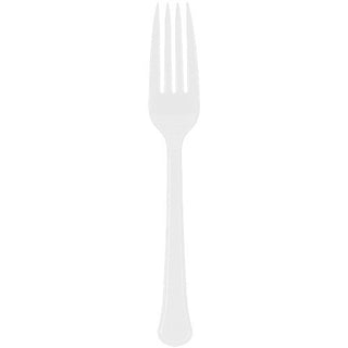Clear Heavy Weight Premium Fork 20 ct