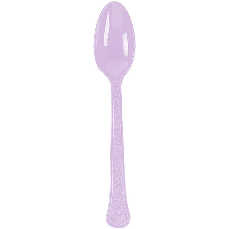 Lavender Heavy Weight Premium Spoon 20 ct