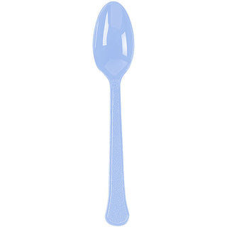 Pastel Blue Heavy Weight Premium Spoon 20 ct