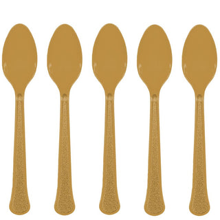 Gold Heavy Weight Premium Spoon 20 ct