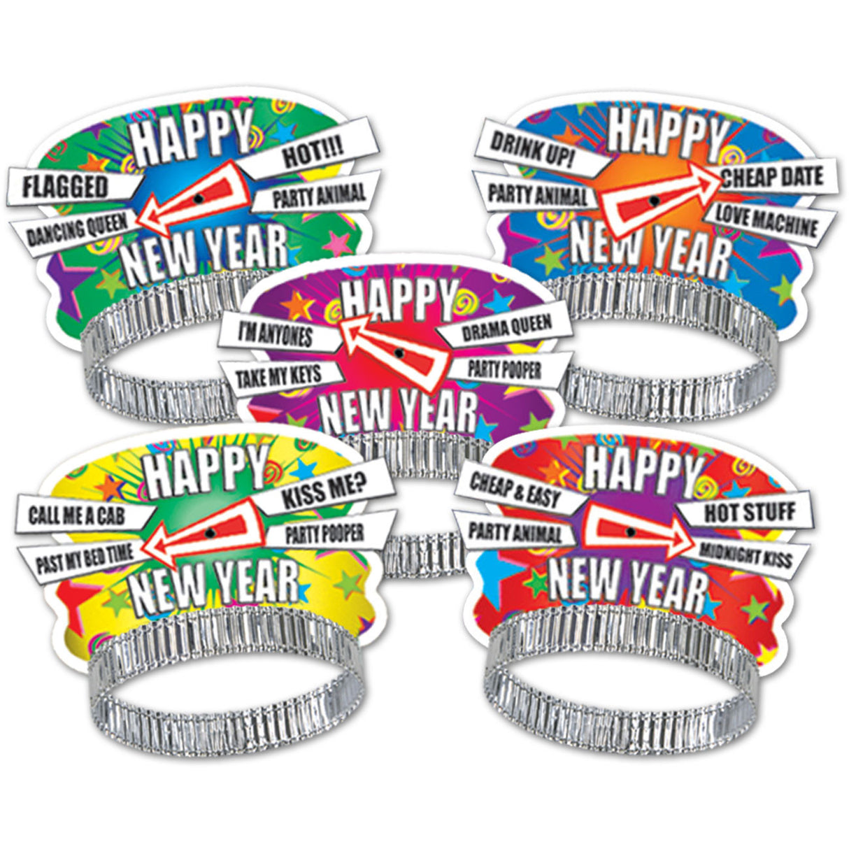 Party Personality Tiaras (50 ct)