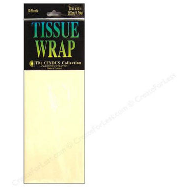 Tissue Wrap-Ivory 20"x 24