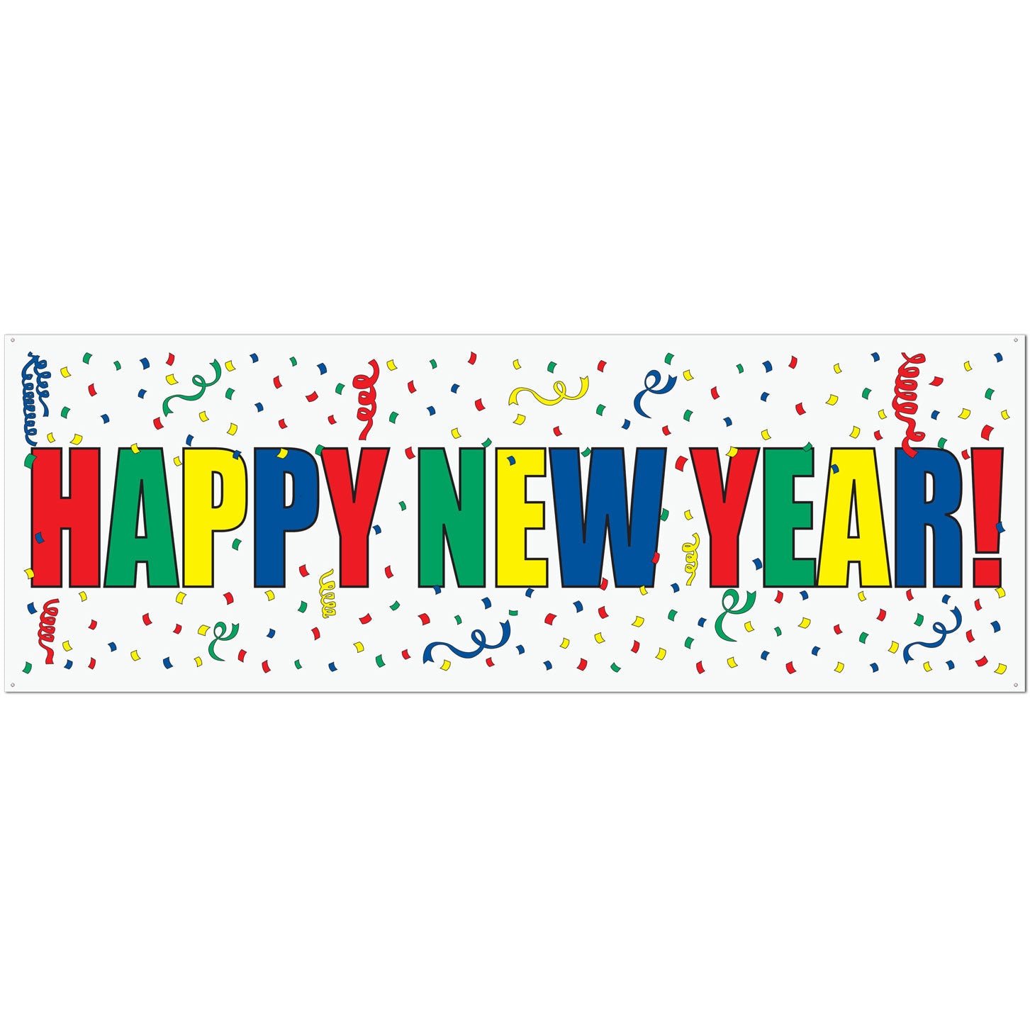 Happy New Year Sign Banner