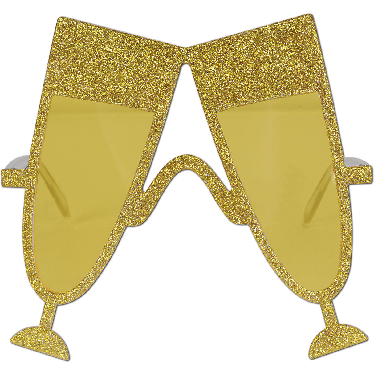 Glittered Champagne Glass Fanci-Frames