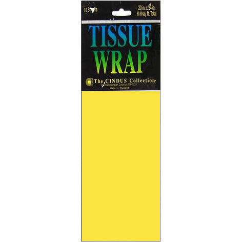 Tissue Wrap-Light Yellow 20"x 24