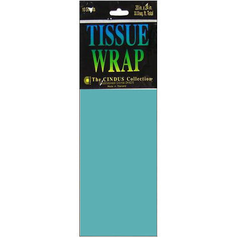 Tissue Wrap-Turquoise 20"x 24