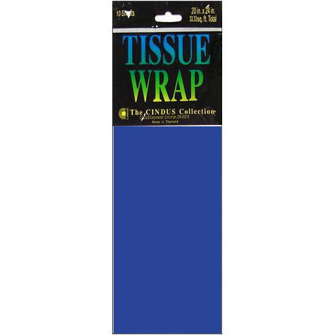 Tissue Wrap-Royal Blue 20"x 24