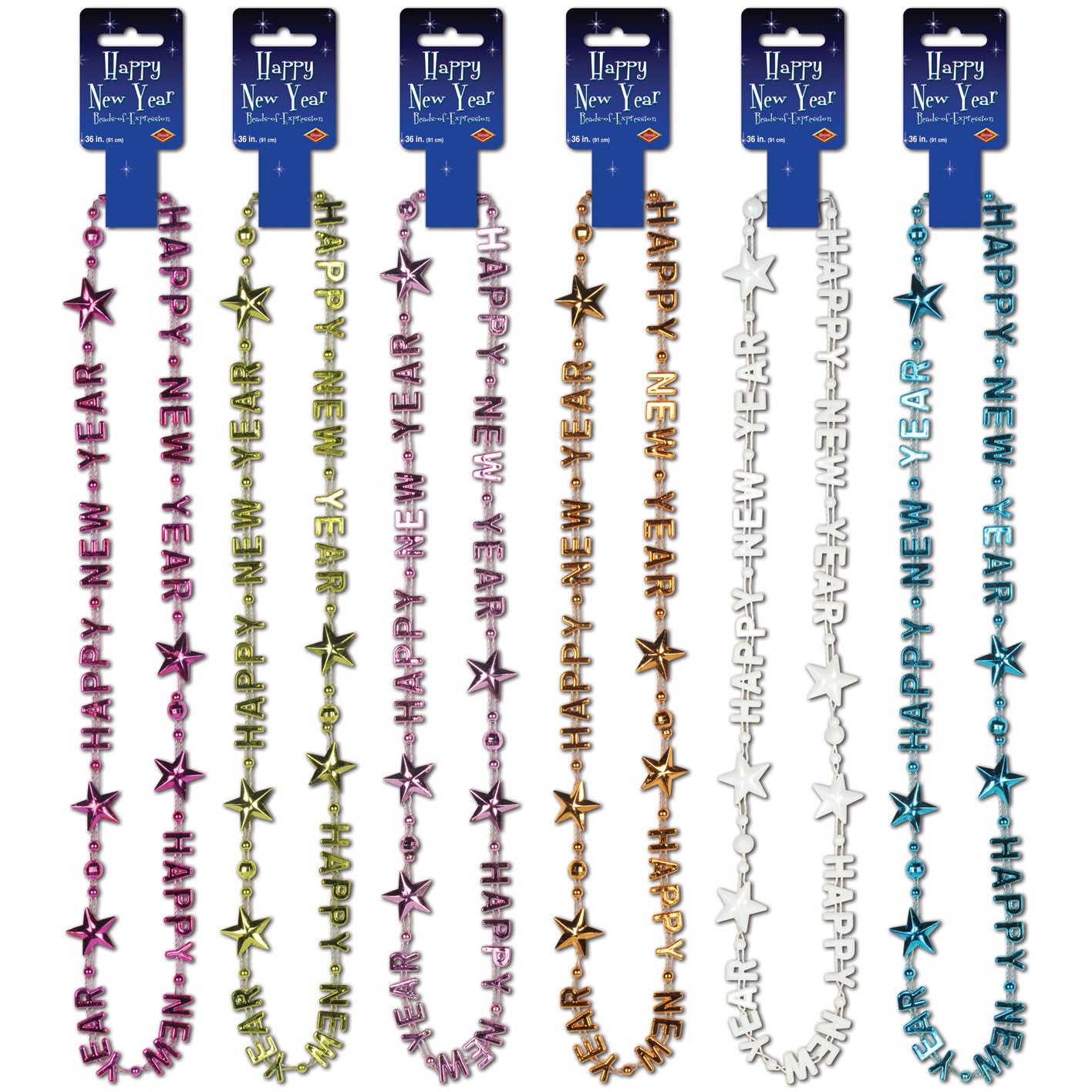 Happy New Year Beads-Of-Expression