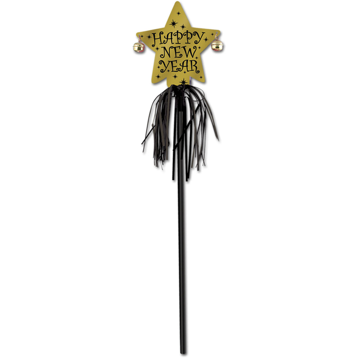 Black and Gold New Year Party Wand