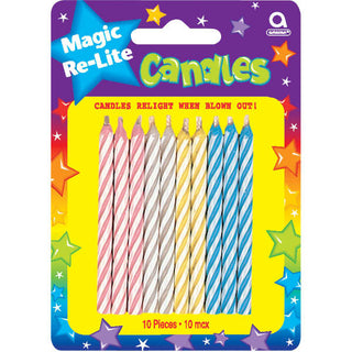 Magic Re-Lite Candles (10ct)