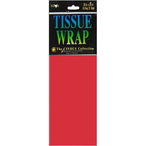 Tissue Wrap-Red 20"x 24