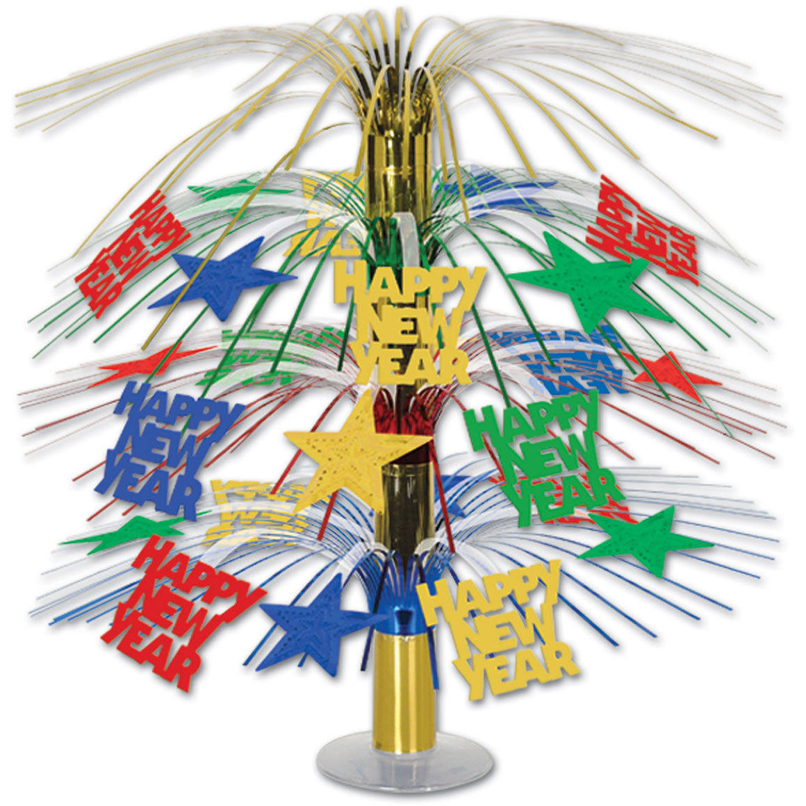Happy New Year Cascade Centerpiece